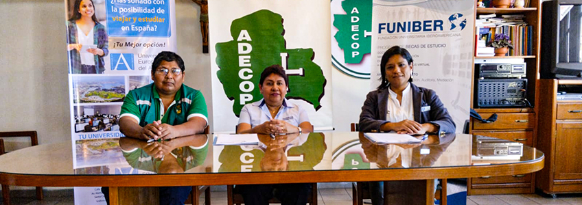 FUNIBER y UNEATLANTICO concretan convenios con ADECOP en Santa Cruz, Bolivia
