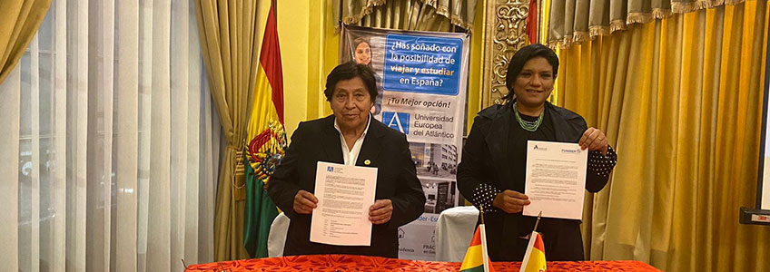 FUNIBER y UNEATLANTICO establecen un convenio de cooperación con la ANDECOP en Bolivia