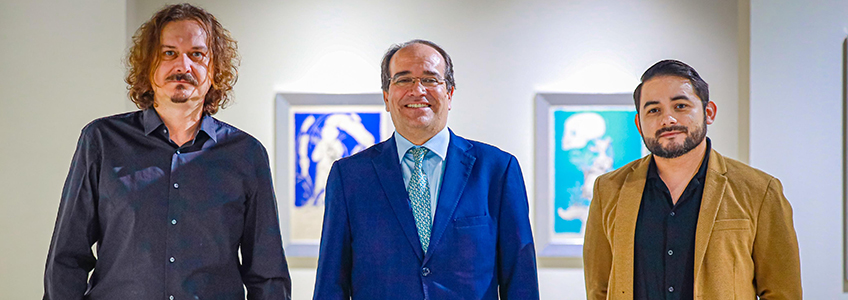 FUNIBER El Salvador propicia el encuentro entre el embajador de España y el maestro Gil de Gálvez