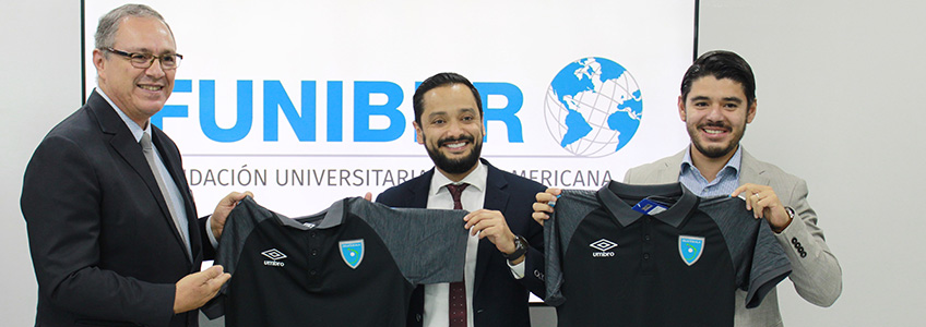 FUNIBER establece una alianza estratégica con la Federación Nacional de Fútbol de Guatemala