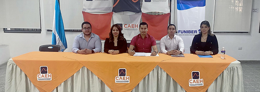 FUNIBER Honduras renueva el convenio con el Colegio de Administradores de Empresas