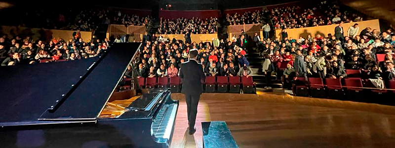 El pianista José Luis Nieto clausura una exitosa gira de conciertos en México