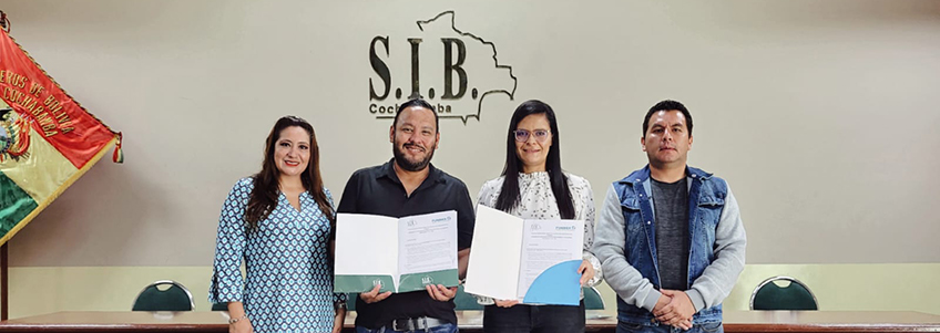 FUNIBER Bolivia firma un acuerdo interinstitucional con la SIB Cochabamba