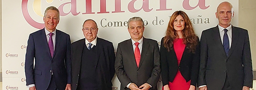 FUNIBER, UNEATLANTICO, FIDBAN y la Cámara de Comercio de España estrechan lazos colaborativos