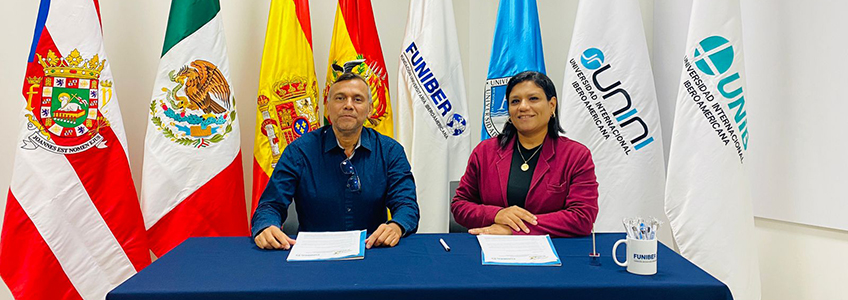 FUNIBER Bolivia firma un convenio con la escuela de fútbol «El Semillero»