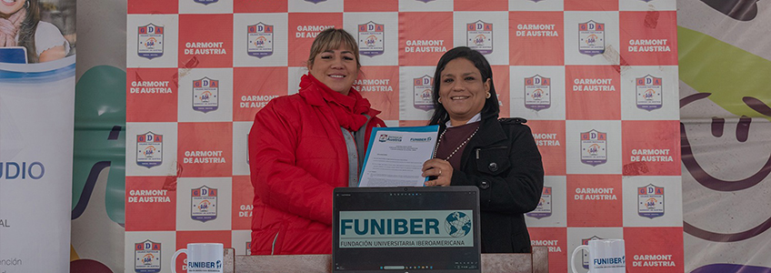 FUNIBER Bolivia firma un convenio con el Colegio Garmont de Austria
