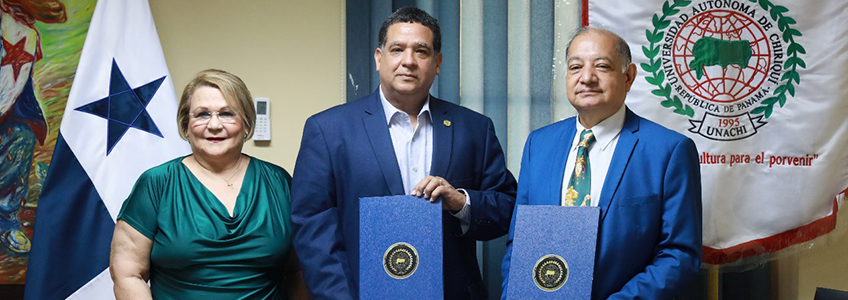 FUNIBER Panamá y la Universidad Autónoma de Chiriquí renuevan convenio de cooperación