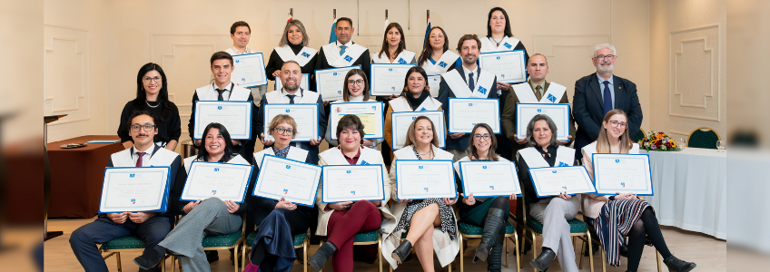 FUNIBER celebra una ceremonia de entrega de diplomas para estudiantes becados en Chile