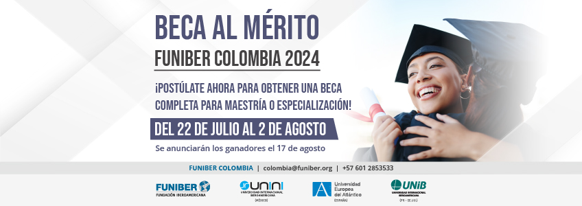 FUNIBER Colombia lanza convocatoria de becas al mérito 2024