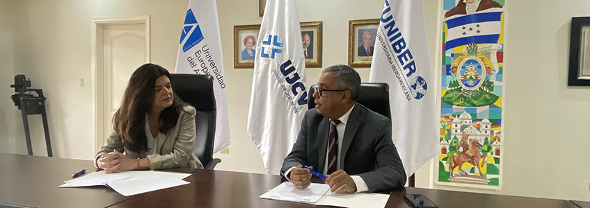 FUNIBER promueve la firma de un convenio entre UNEATLANTICO y la UJCV