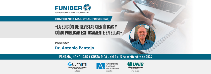 El Dr. Antonio Pantoja impartirá su conferencia magistral en varios países de Centroamérica