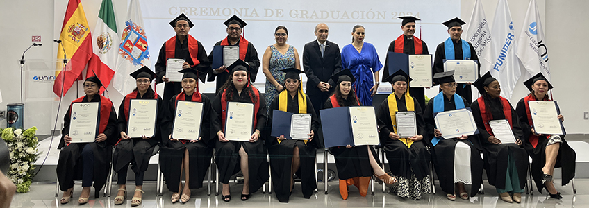 FUNIBER celebra un acto de entrega de diplomas en Campeche, México