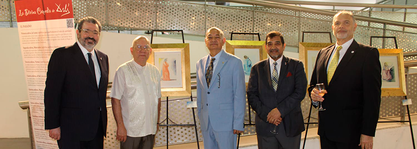 La Obra Cultural de FUNIBER y UNEATLANTICO exhibe una colección de Salvador Dalí en Panamá