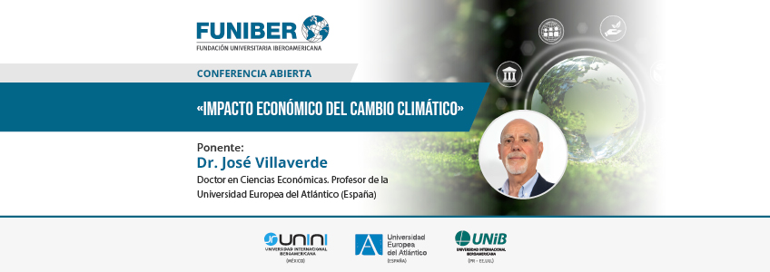 El Dr. José Villaverde impartirá la conferencia «Impacto económico del cambio climático» en Costa Rica