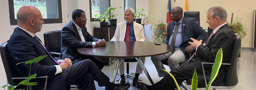 Visita institucional de FUNIBER a la Universidad Afro-Americana de África Central (AAUCA), en Guinea Ecuatorial