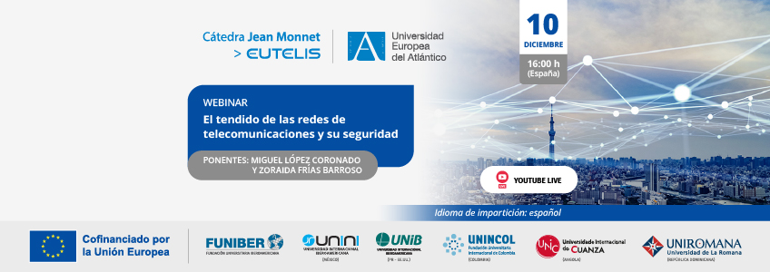 FUNIBER organiza el webinar «El tendido de las redes de telecomunicaciones y su seguridad»