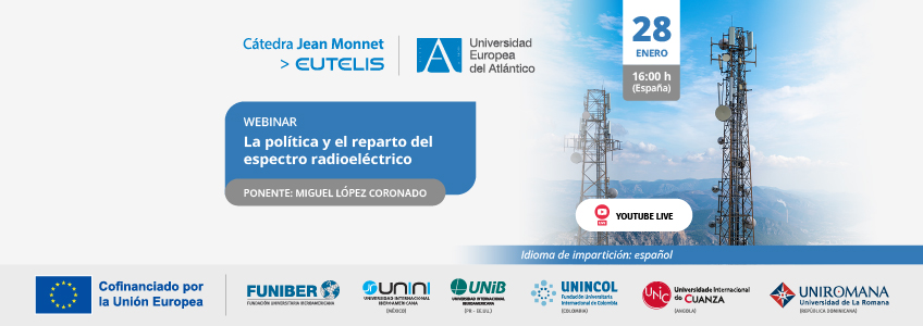 FUNIBER organiza el webinar «La política y el reparto del espectro radioeléctrico»