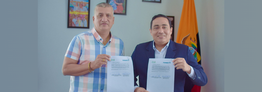 FUNIBER y el GAD del Cantón General Antonio Elizalde (Bucay) firman convenio