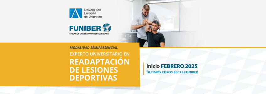 FUNIBER y UNEATLANTICO anuncian una nueva edición del programa de Experto Universitario en Readaptación de Lesiones Deportivas