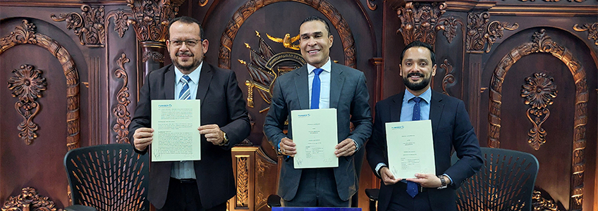 FUNIBER Guatemala suscriben un convenio de colaboración con la Municipalidad de Mixco