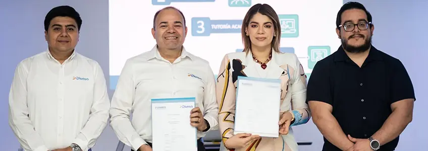 FUNIBER Honduras firma convenio de colaboración con DIUNSA para impulsar la formación de posgrado de sus colaboradores