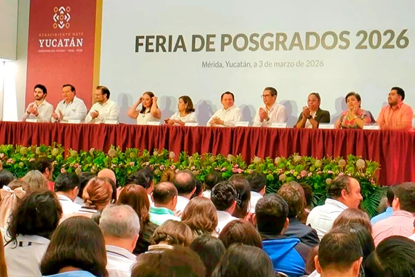 Feria de posgrado en Mérida, Yucatán. 