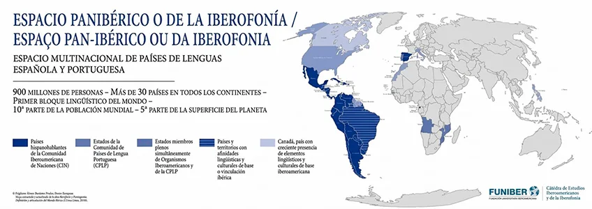La Cátedra FUNIBER anuncia la Maestría en Historia, Geopolítica y Globalización de Iberoamérica y la Iberofonía, el primer posgrado de estudios panibéricos, y la Especialización Universitaria en Historia del Mundo Hispánico y de la Iberofonía