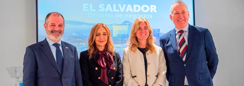 FUNIBER impulsa el vínculo entre Cantabria y El Salvador a través de FIDBAN en una visita institucional en la Universidad Europea del Atlántico