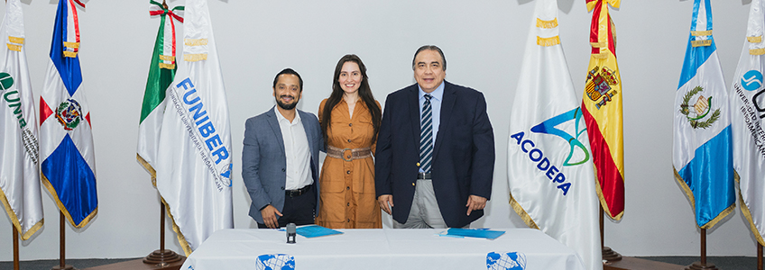 FUNIBER Guatemala y ACODEPA firman un convenio para impulsar la formación académica deportiva