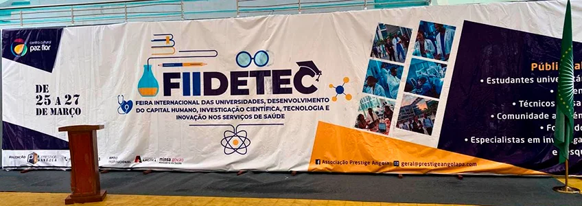 FUNIBER y la Universidade Internacional do Cuanza participaron en la primera edición de la Feria Internacional Universitaria