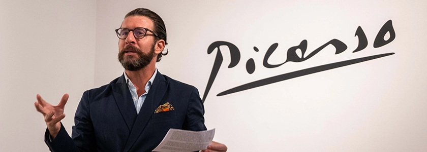 La Obra Cultural de FUNIBER y de la Universidad Europea del Atlántico inaugura la exposición «El entierro del conde de Orgaz», de Picasso en Mindelo, Cabo Verde