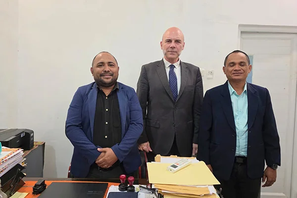 Reunión del Dr. F. Álvaro Durántez Prados con las Autoridades de la Agencia Nacional de Evaluación y  Acreditación Académica (ANAAA) de Timor Oriental.