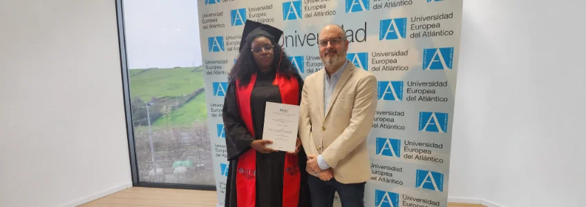 Becada de FUNIBER obtiene el grado de doctora en Educación por la Universidad Internacional Iberoamericana de México tras defender su tesis en la Universidad Europea del Atlántico