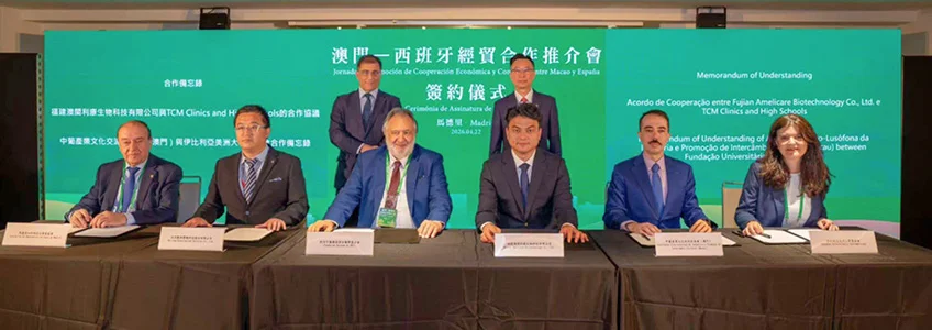 FUNIBER consolida su proyección en Asia con la firma de un memorándum de entendimiento con la Associação Sino-Lusófona de Macao