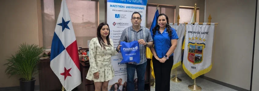 FUNIBER y el Municipio de Chitré impulsan una alianza educativa en beneficio de los colaboradores municipales y sus familias
