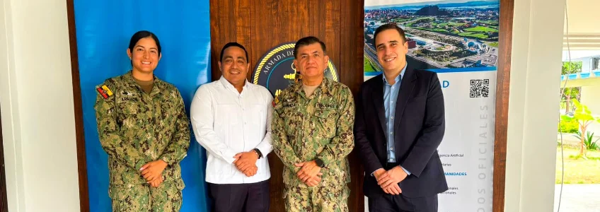 FUNIBER Ecuador y la Universidad Europea del Atlántico renuevan su alianza estratégica con la Dirección de Bienestar de la Armada del Ecuador