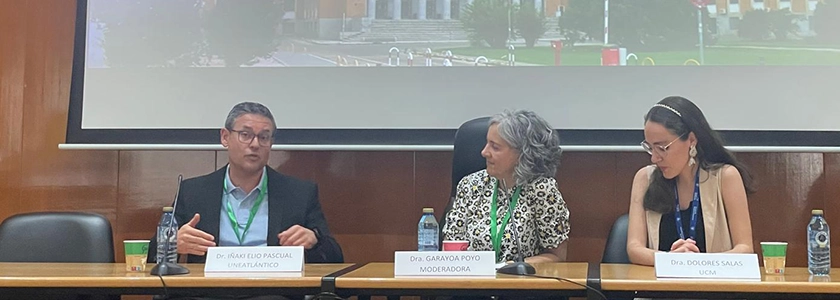 Investigador de la red de FUNIBER presenta el proyecto europeo Erasmus+ MAHINE en las V Jornadas de Formación del Profesorado de Nutrición Humana y Dietética en Madrid, España