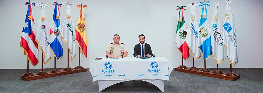 FUNIBER Guatemala y el Ministerio de la Defensa Nacional suscriben un convenio de colaboración para ampliar el acceso a la formación internacional