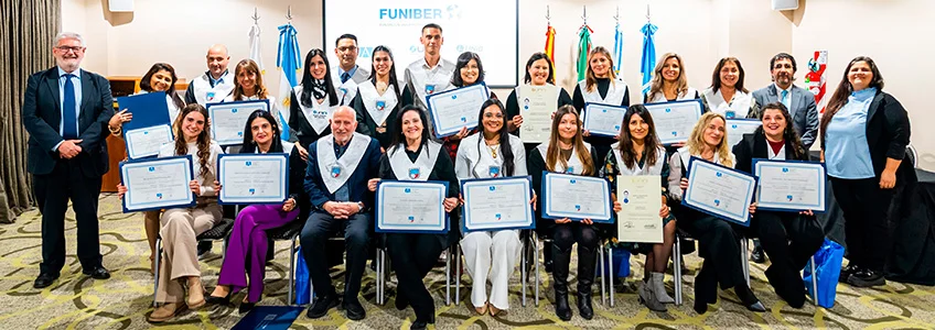 FUNIBER Argentina celebra una nueva entrega de diplomas junto a sus becados