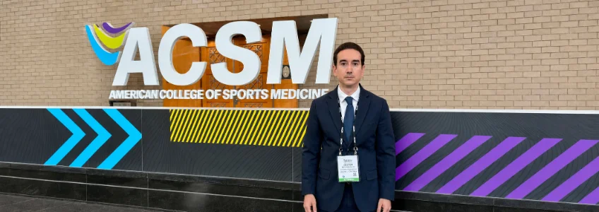 El Dr. Álvaro Velarde presenta dos investigaciones científicas en el Congreso Americano de Medicina del Deporte celebrado en Estados Unidos