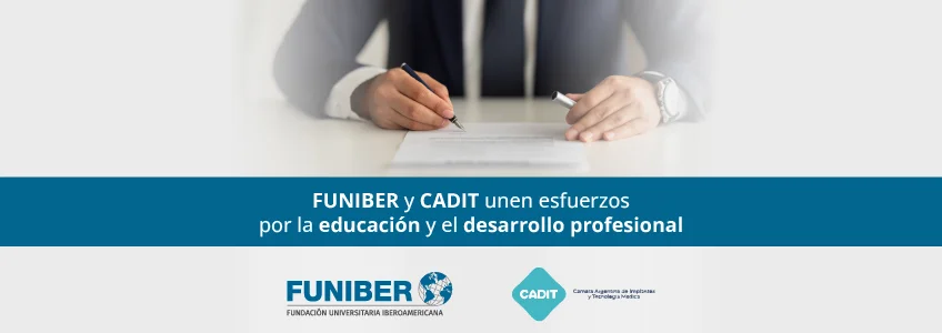 FUNIBER y la Cámara Argentina de Implantes y Tecnología Médica fortalecen la formación especializada mediante un convenio