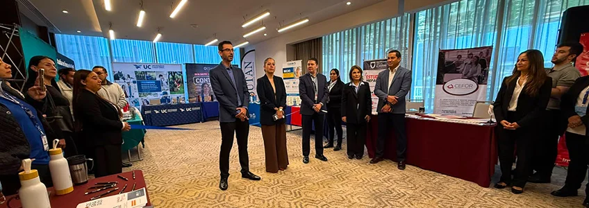FUNIBER y UNINI México firman un convenio con la Farmacia Guadalajara y participan en la Expo Educación 2026 de Grupo Fragua