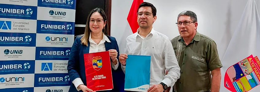 FUNIBER Paraguay y la Gobernación de Alto Paraná establecen una alianza institucional para ampliar oportunidades de formación superior