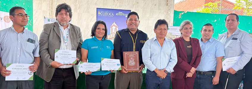 FUNIBER Bolivia y la Universidad Europea del Atlántico participan en la segunda edición de la Expo Carreras en Cotoca