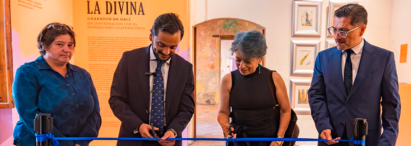 La Obra Cultural de FUNIBER y de la Universidad Europea del Atlántico presenta la exposición «La Divina Comedia» de Salvador Dalí en Guatemala 
