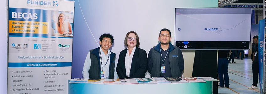 FUNIBER Guatemala participa en la XXV Feria Nacional de Becas de la Secretaría de Planificación y Programación de la Presidencia