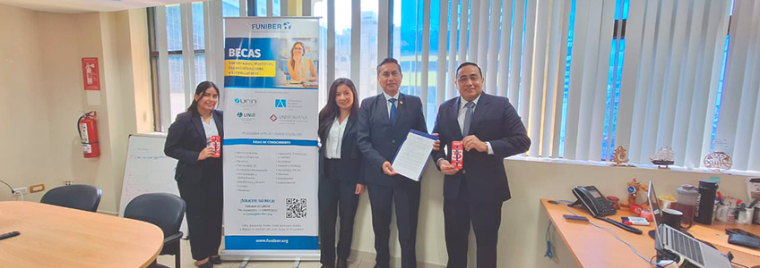 FUNIBER Ecuador y el Fondo de Cesantía del Magisterio renuevan su convenio de colaboración