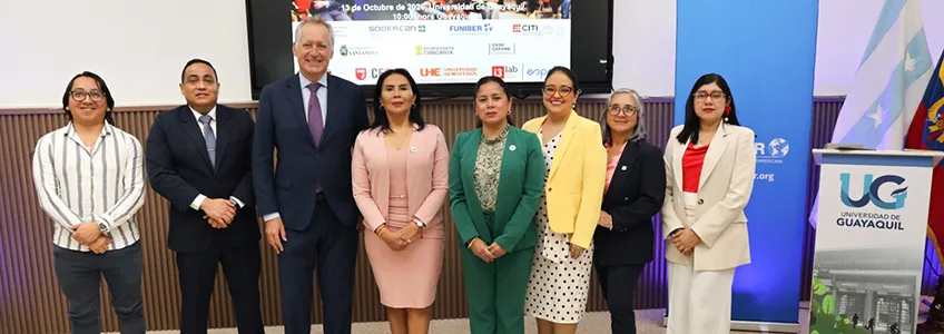 FUNIBER Ecuador y FIDBAN celebran la 1.ª Ronda de Inversión con nueve startups en la Universidad de Guayaquil