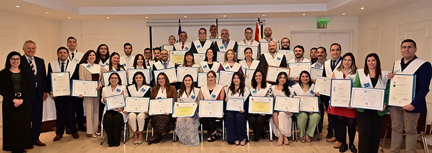 FUNIBER Chile celebra una ceremonia de entrega de títulos a sus becados