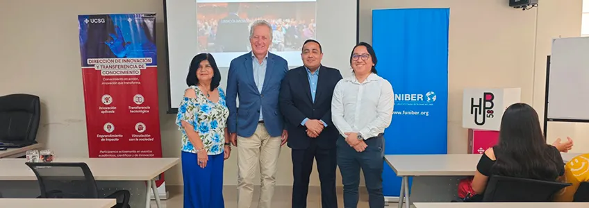 FUNIBER y FIDBAN acercan su red internacional de inversión a universidades de Ecuador